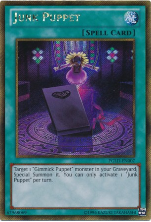 Junk Puppet - PGLD-EN007 - Gold Secret Rare