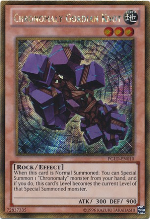 Chronomaly Gordian Knot - PGLD-EN010 - Gold Secret Rare