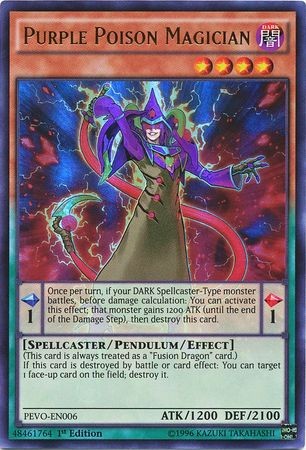 Violet Poison Magician - PEVO-EN006 - Ultra Rare