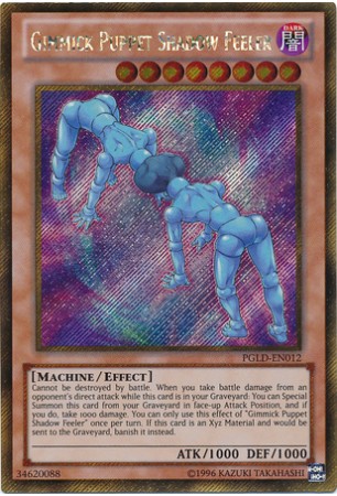 Gimmick Puppet Shadow Feeler - PGLD-EN012 - Gold Secret Rare