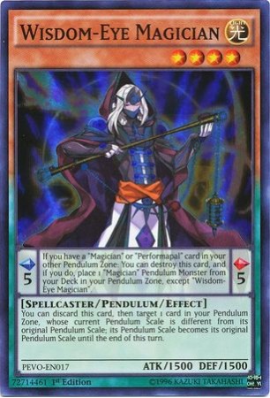 Wisdom-Eye Magician - PEVO-EN017 - Super Rare