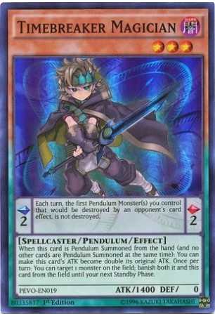 Timebreaker Magician - PEVO-EN019 - Super Rare