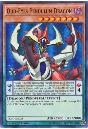 Odd-Eyes Pendulum Dragon - PEVO-EN023 - Super Rare