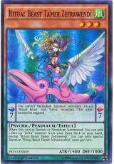 Ritual Beast Tamer Zefrawendi - PEVO-EN049 - Super Rare