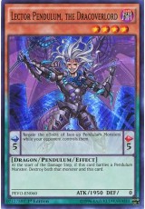 Lector Pendulum, the Dracoverlord - PEVO-EN060 - Super Rare
