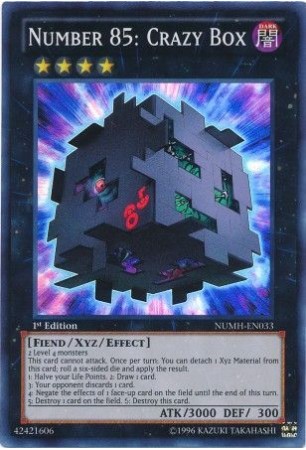 Number 85: Crazy Box - NUMH-EN033 - Super Rare