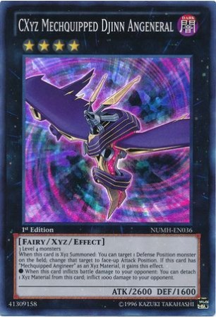 CXyz Mechquipped Djinn Angeneral - NUMH-EN036 - Super Rare