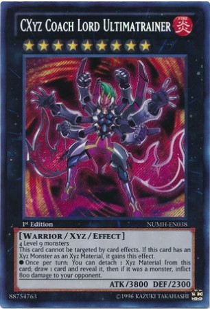 CXyz Coach Lord Ultimatrainer - NUMH-EN038 - Secret Rare