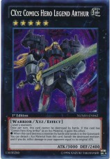 CXyz Comics Hero Legend Arthur - NUMH-EN042 - Secret Rare