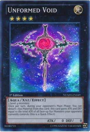 Unformed Void - NUMH-EN049 - Super Rare