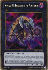 Number 31: Embodiment of Punishment - PGLD-EN024 - Gold Secret Rare