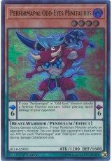 Performapal Odd-Eyes Minitaurus - BLLR-EN002 - Ultra Rare