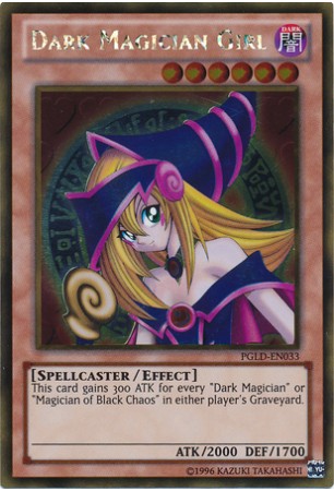 Dark Magician Girl - PGLD-EN033 - Gold Rare