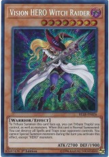 Vision HERO Witch Raider - BLLR-EN026 - Secret Rare