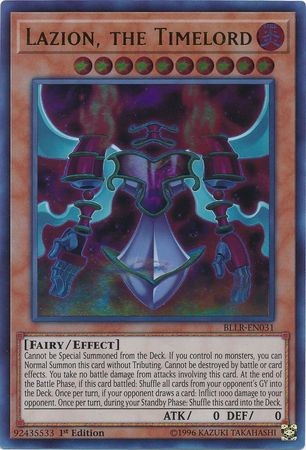 Lazion, the Timelord - BLLR-EN031 - Ultra Rare