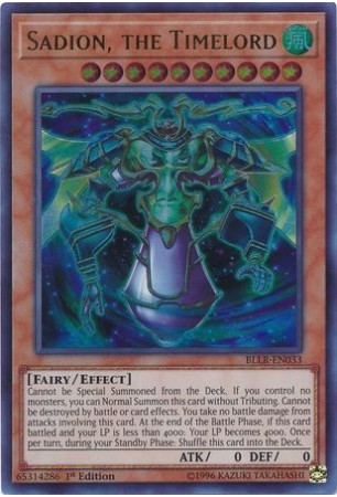 Sadion, the Timelord - BLLR-EN033 - Ultra Rare