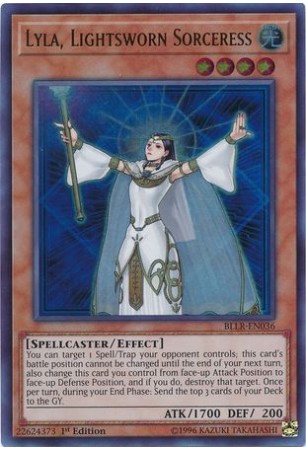 Lyla, Lightsworn Sorceress - BLLR-EN036 - Ultra Rare