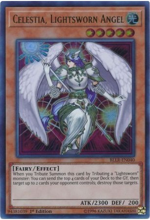 Celestia, Lightsworn Angel - BLLR-EN040 - Ultra Rare
