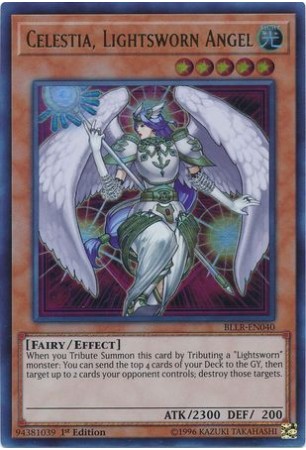 Celestia, Lightsworn Angel - BLLR-EN040 - Ultra Rare