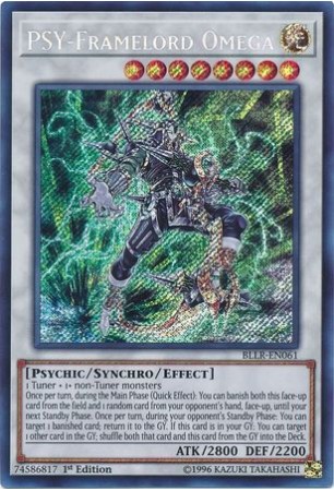 PSY-Framelord Omega - BLLR-EN061 - Secret Rare