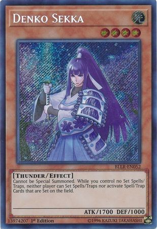 Denko Sekka - BLLR-EN052 - Secret Rare - Duelshop