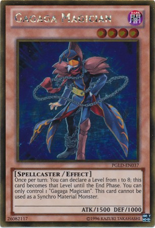 Gagaga Magician - PGLD-EN037 - Gold Rare