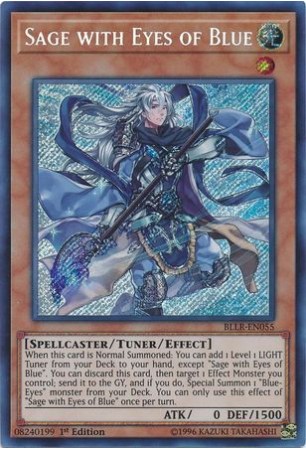 Sage with Eyes of Blue - BLLR-EN055 - Secret Rare