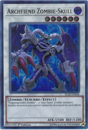 Archfiend Zombie-Skull - BLLR-EN058 - Ultra Rare