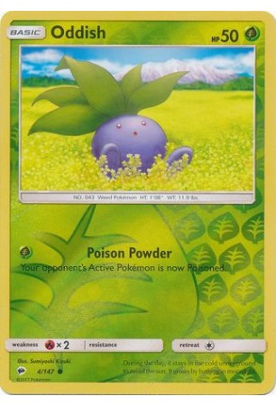 Oddish - SM03/004 - Common (Reverse Holo)