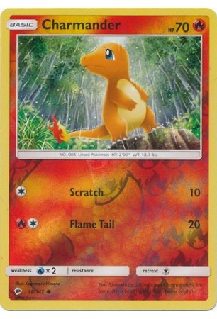 Charmander - SM03/018 - Common (Reverse Holo)