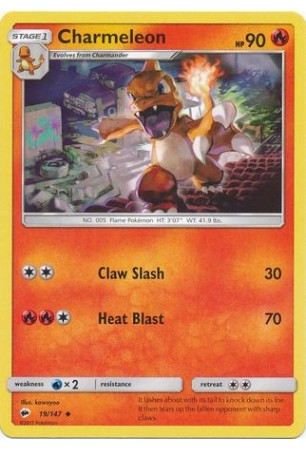 Charmeleon - SM03/019 - Uncommon