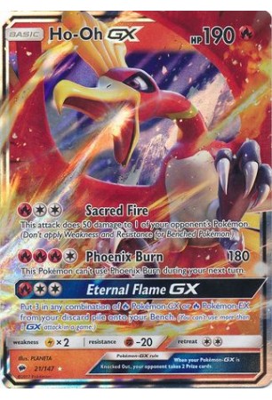 Ho-Oh-GX - SM03/021 - Ultra Rare