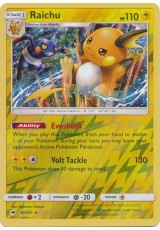 Raichu - SM03/041 - Rare Holo (Reverse Holo)