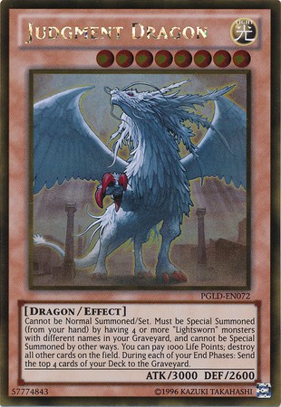 Judgment Dragon - PGLD-EN072 - Gold Rare - Duelshop