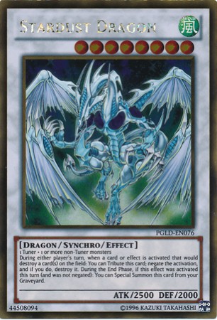 Stardust Dragon - PGLD-EN076 - Gold Rare