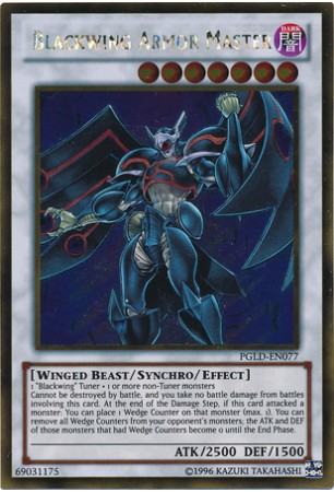 Blackwing Armor Master - PGLD-EN077 - Gold Rare