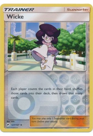 Wicke - SM03/127 - Uncommon (Reverse Holo)