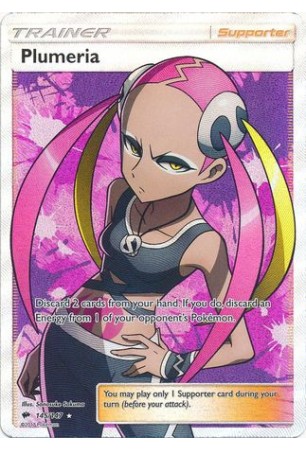 Plumeria - SM03/145 - Ultra Rare (Full Art)