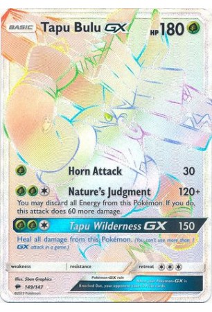 Tapu Bulu-GX - SM03/149 - Secret Rare