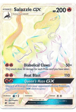 Salazzle-GX - SM03/151 - Secret Rare