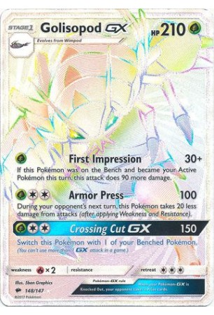 Golisopod-GX - SM03/148 - Secret Rare