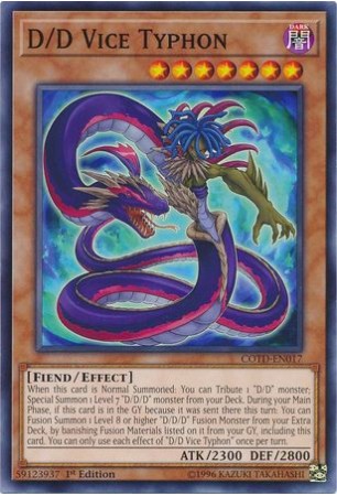 D/D Vice Typhon - COTD-EN017 - Common