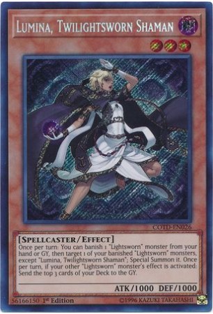 Lumina, Twilightsworn Shaman - COTD-EN026 - Secret Rare