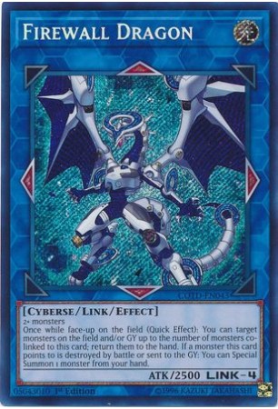 Firewall Dragon - COTD-EN043 - Secret Rare