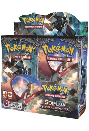 Pokémon Sol e Lua 3: Sombras Ardentes Booster Box