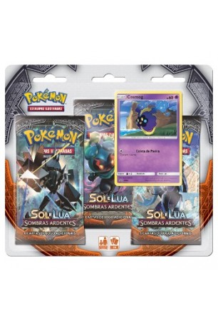 Pokémon Sol e Lua 3: Sombras Ardentes Triple Pack - Cosmog