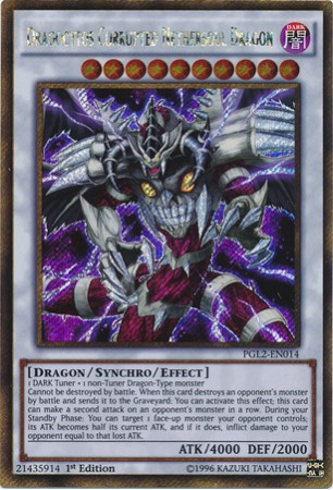 Dragocytos Corrupted Nethersoul Dragon - PGL2-EN014 - Gold Secret Rare