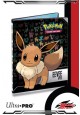 Eevee Pasta com 9 bolsos (180 cards) Oficial Ultra Pro