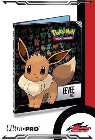 Eevee Pasta com 9 bolsos (180 cards) Oficial Ultra Pro