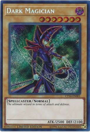 Dark Magician - CT14-EN001 - Secret Rare